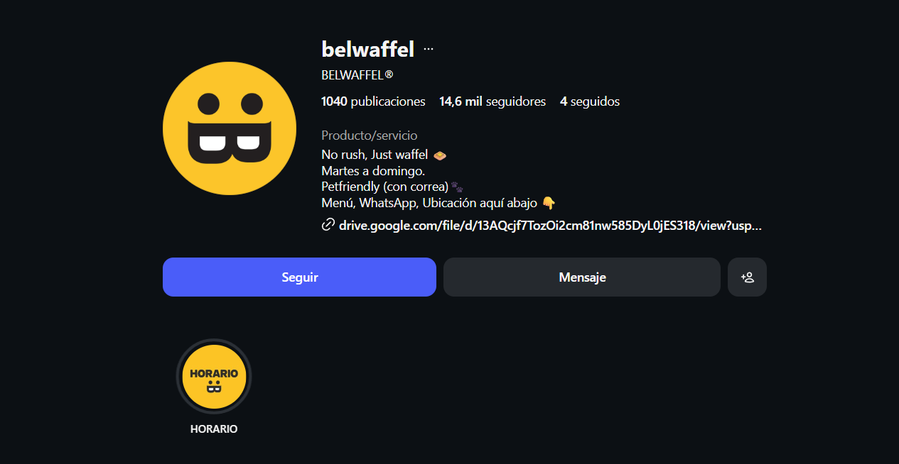 INSTAGRAM BELWAFFEL